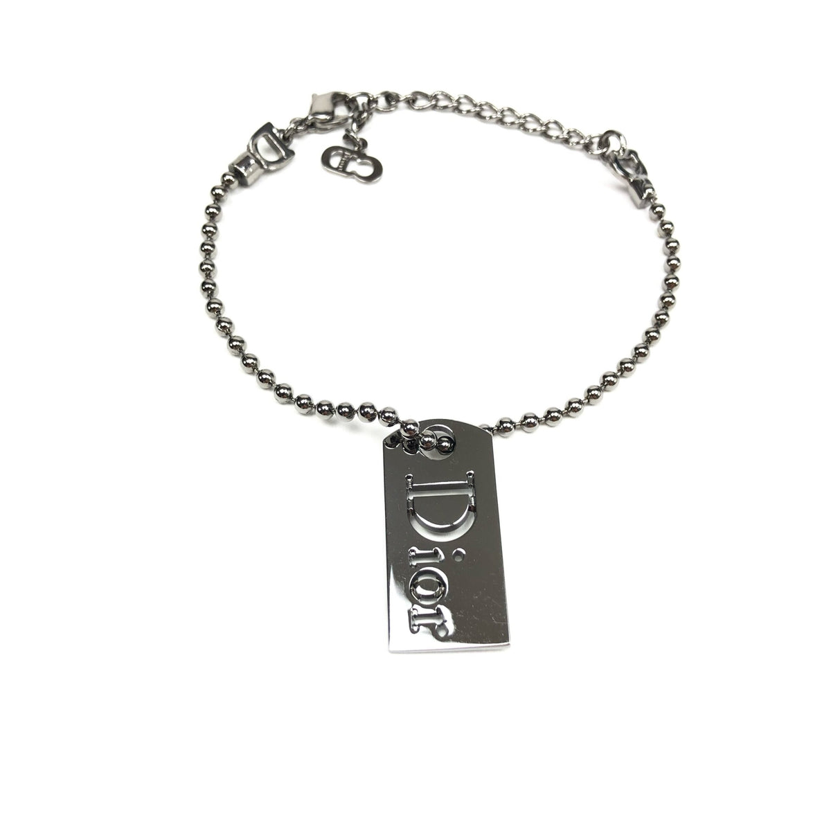 CHRISTIAN DIOR TAG BRACELET