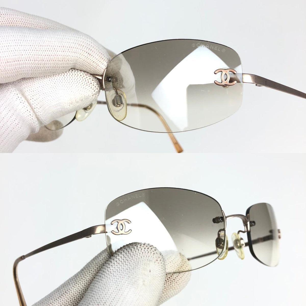 CHANEL RIMLESS SUNGLASSES
