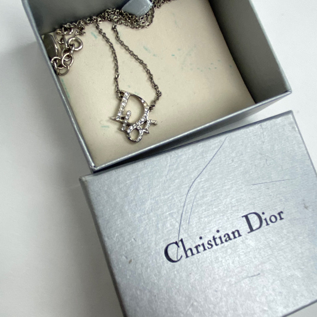 CHRISTIAN DIOR MONOGRAM NECKLACE