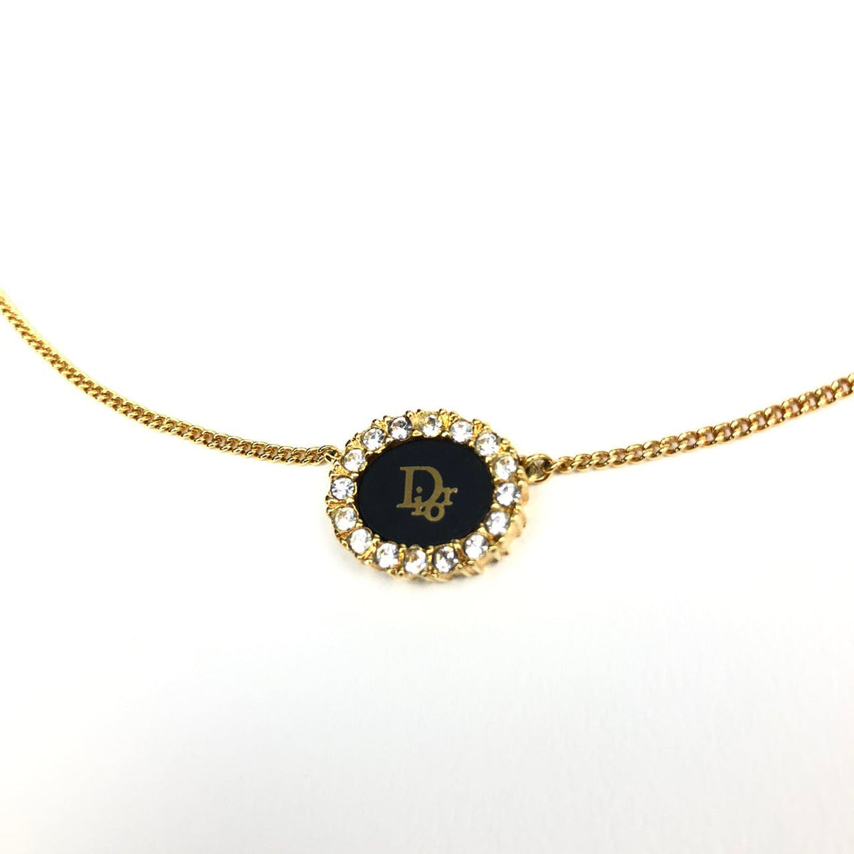 CHRISTIAN DIOR MONOGRAM NECKLACE
