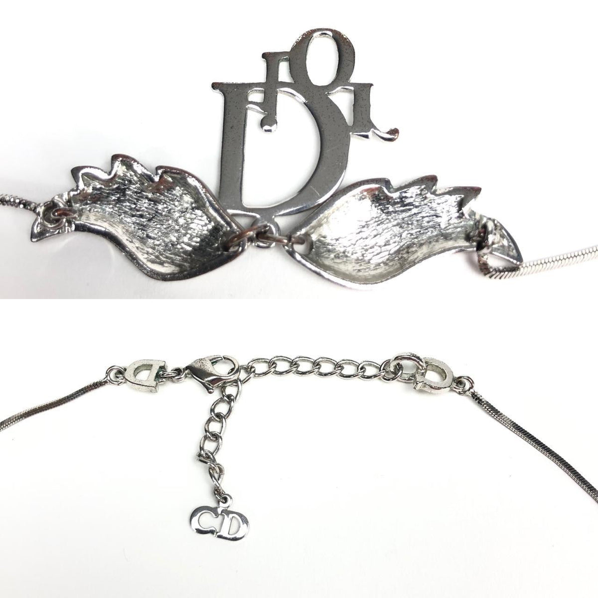 CHRISTIAN DIOR MONOGRAM NECKLACE