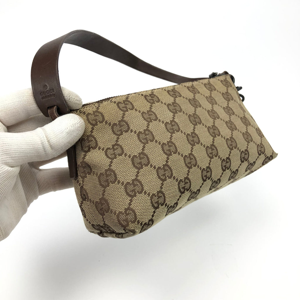 GUCCI MONOGRAM SHOULDER BAG