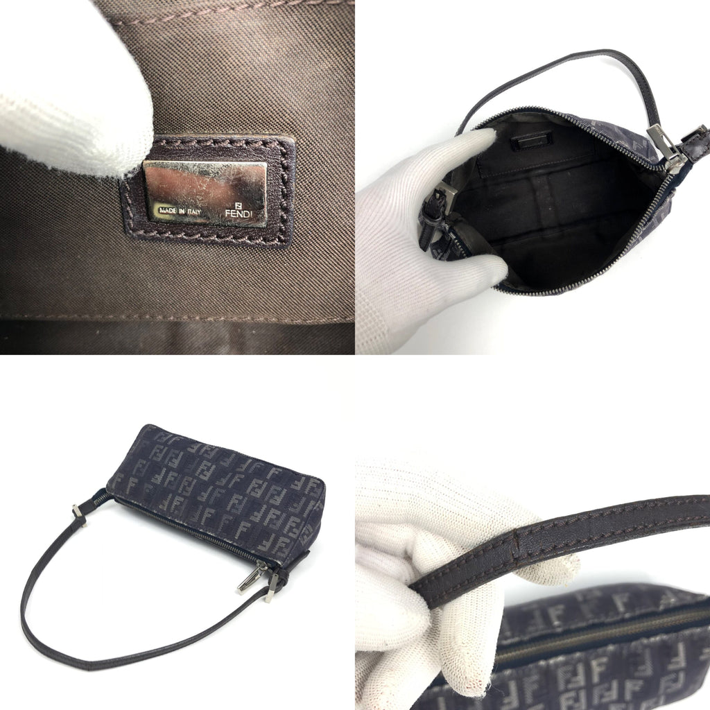 FENDI ZUCCA SHOULDER BAG