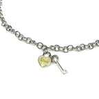 CHRISTIAN DIOR PADLOCK & KEY NECKLACE