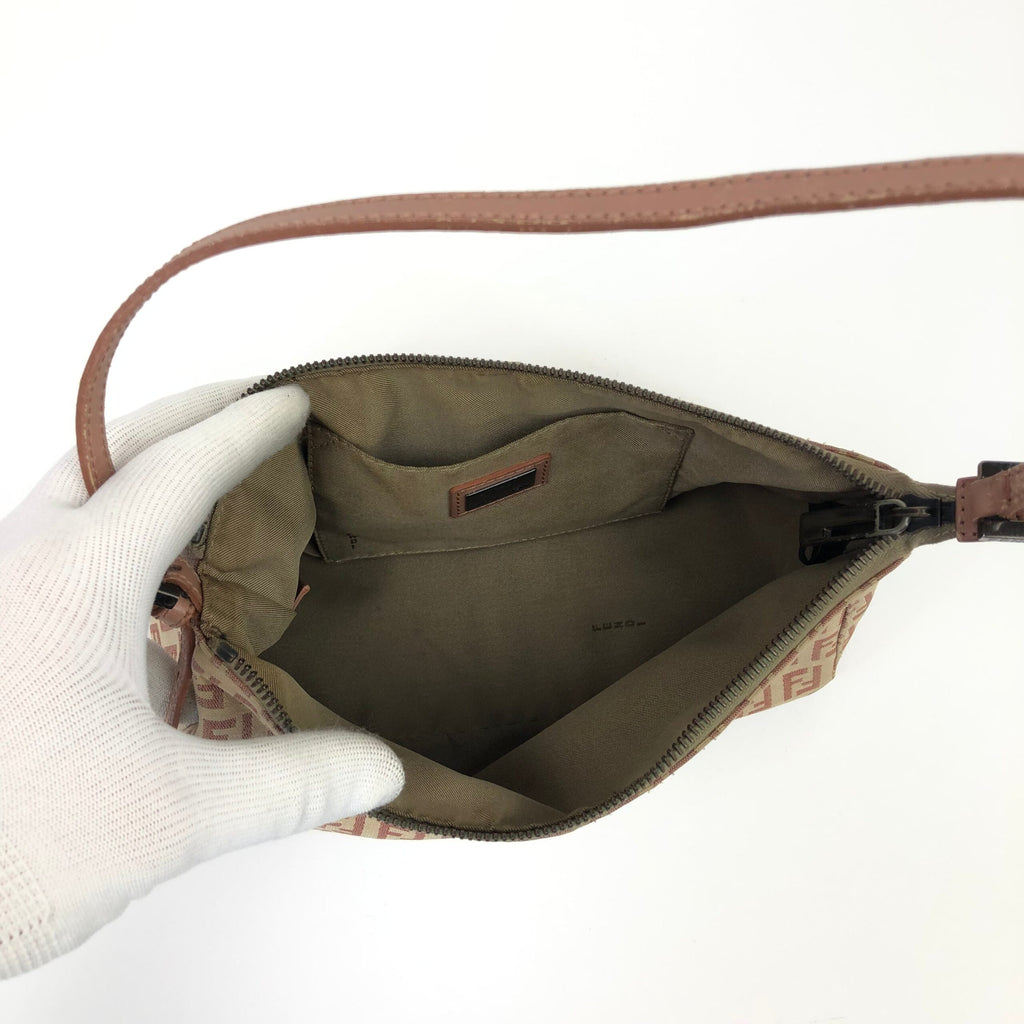 FENDI ZUCCA SHOULDER BAG