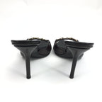 GUCCI MONOGRAM HORSEBIT HEELS -  UK 4.5 / US 6.5 / EU 37.5
