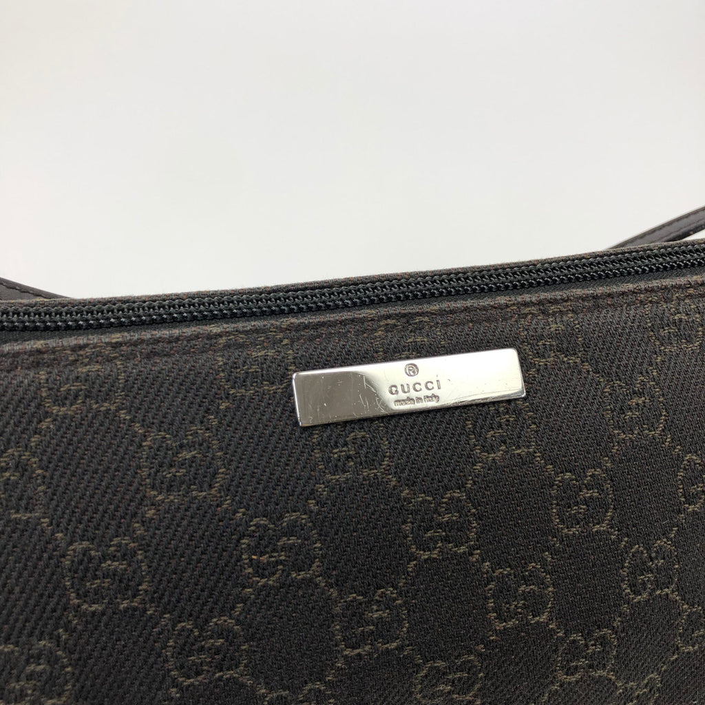GUCCI MONOGRAM SHOULDER BAG