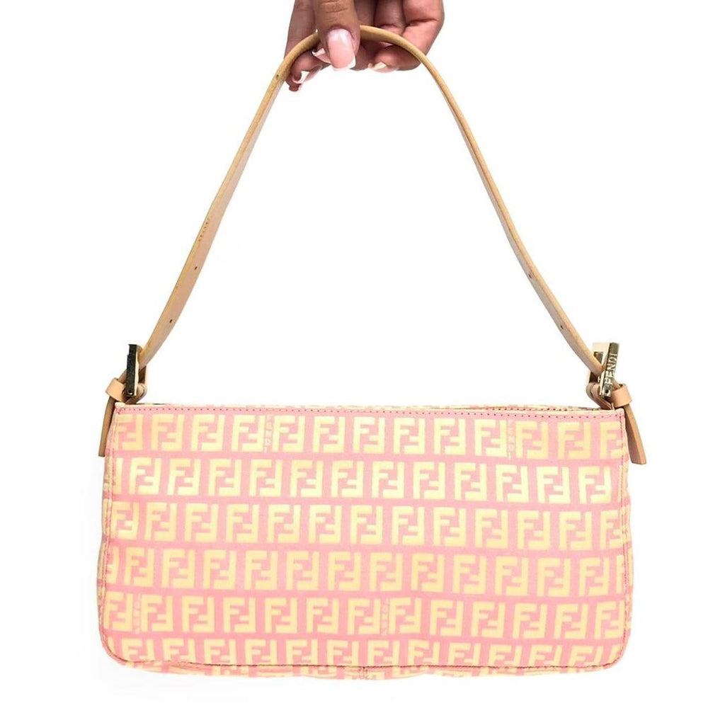 FENDI ZUCCA SHOULDER BAG