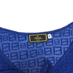 FENDI ZUCCA SHEER TOP