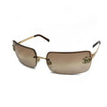 CHANEL RIMLESS SUNGLASSES