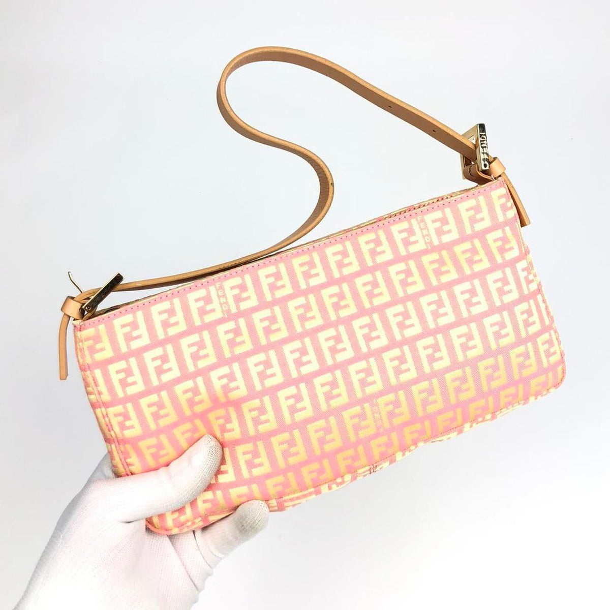 FENDI ZUCCA SHOULDER BAG