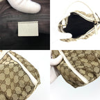 GUCCI MONOGRAM SHOULDER BAG