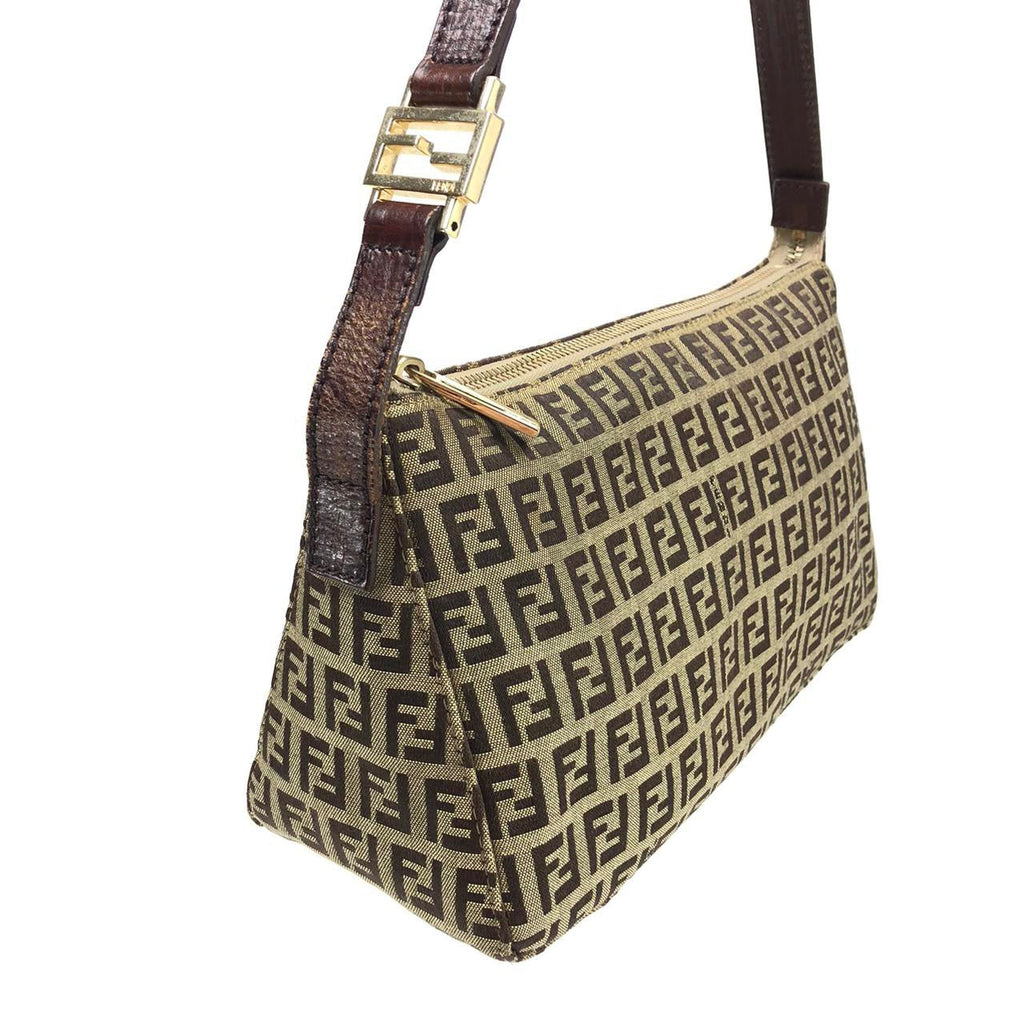 FENDI ZUCCA SHOULDER BAG