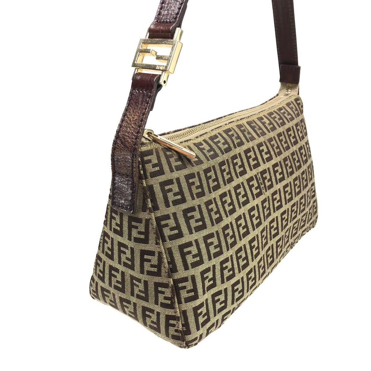 FENDI ZUCCA SHOULDER BAG
