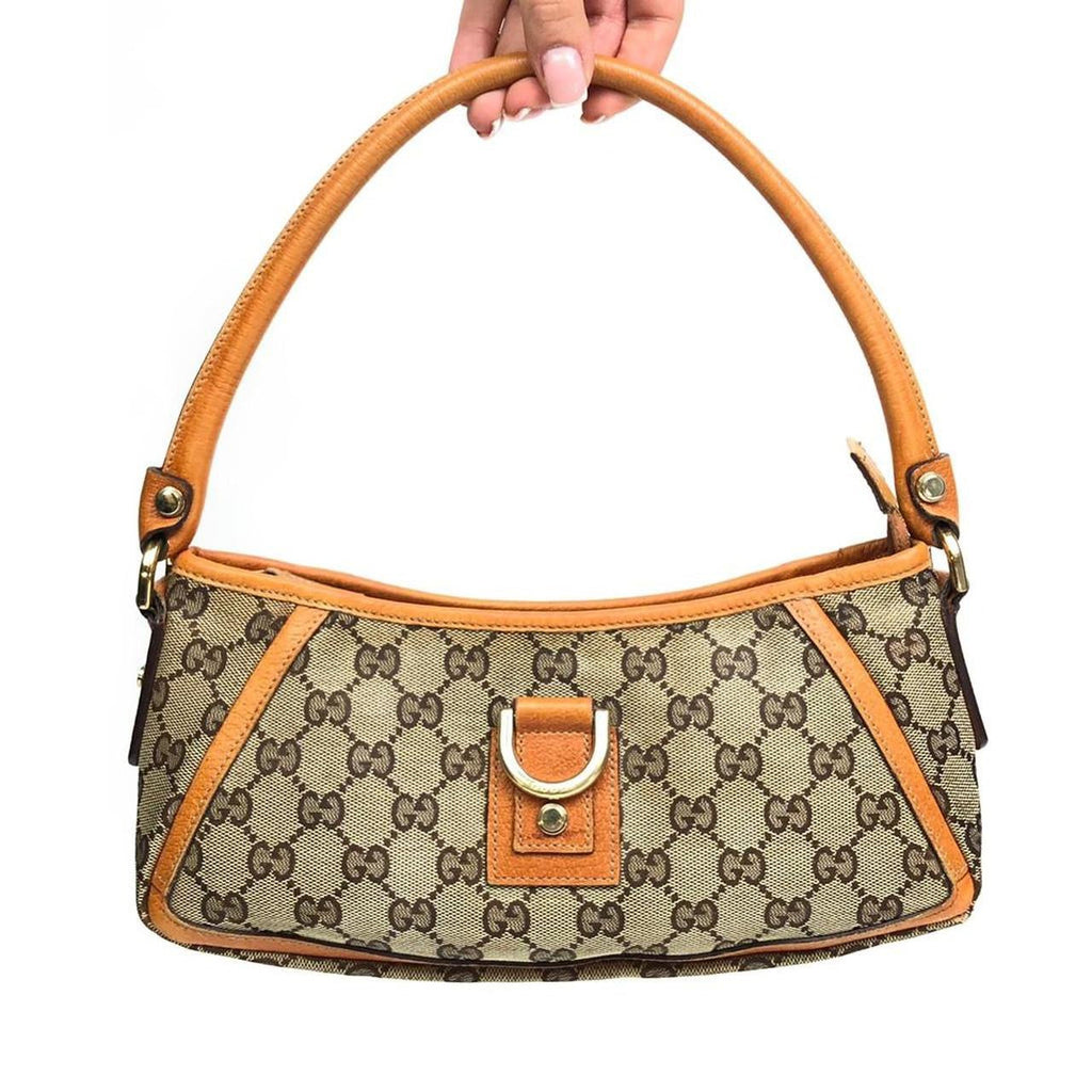 GUCCI MONOGRAM SHOULDER BAG