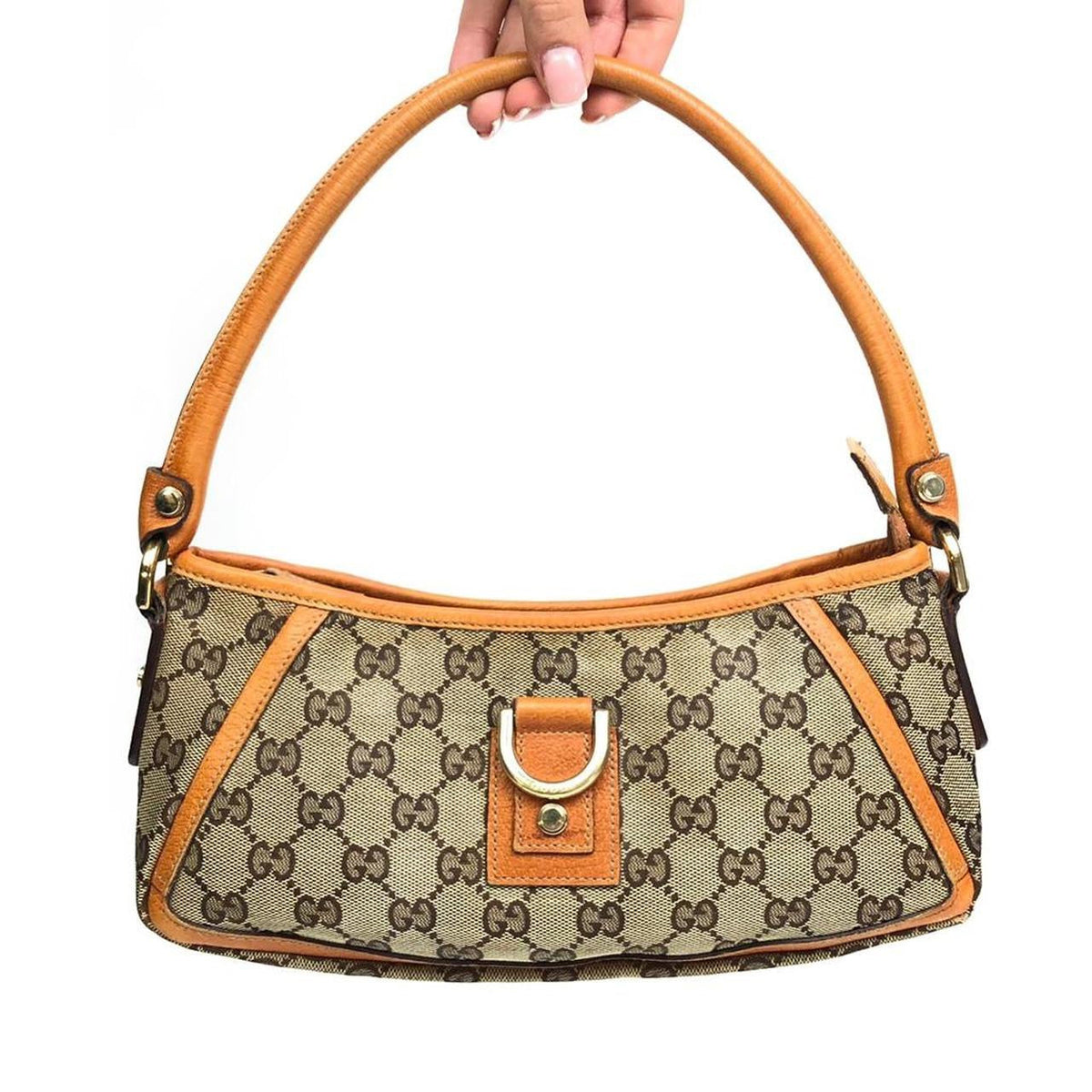 GUCCI MONOGRAM SHOULDER BAG