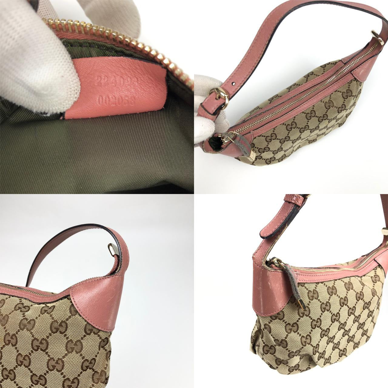 GUCCI MONOGRAM HAND BAG