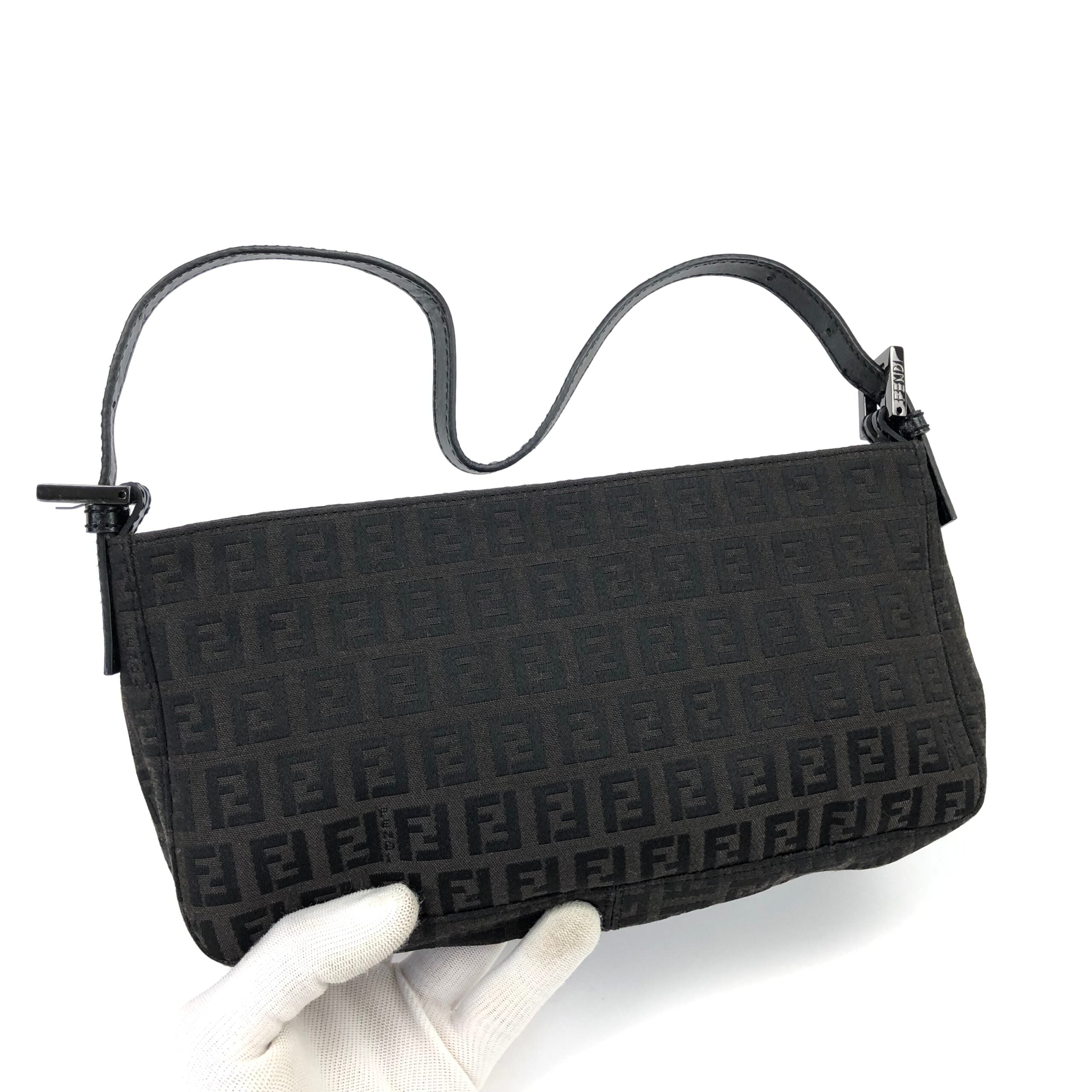 FENDI ZUCCA SHOULDER BAG