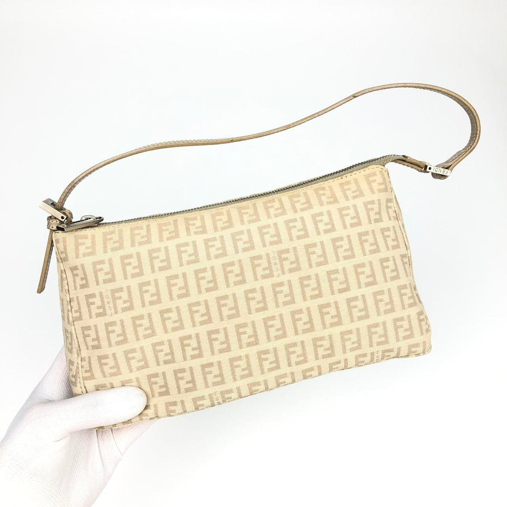 FENDI ZUCCA SHOULDER BAG