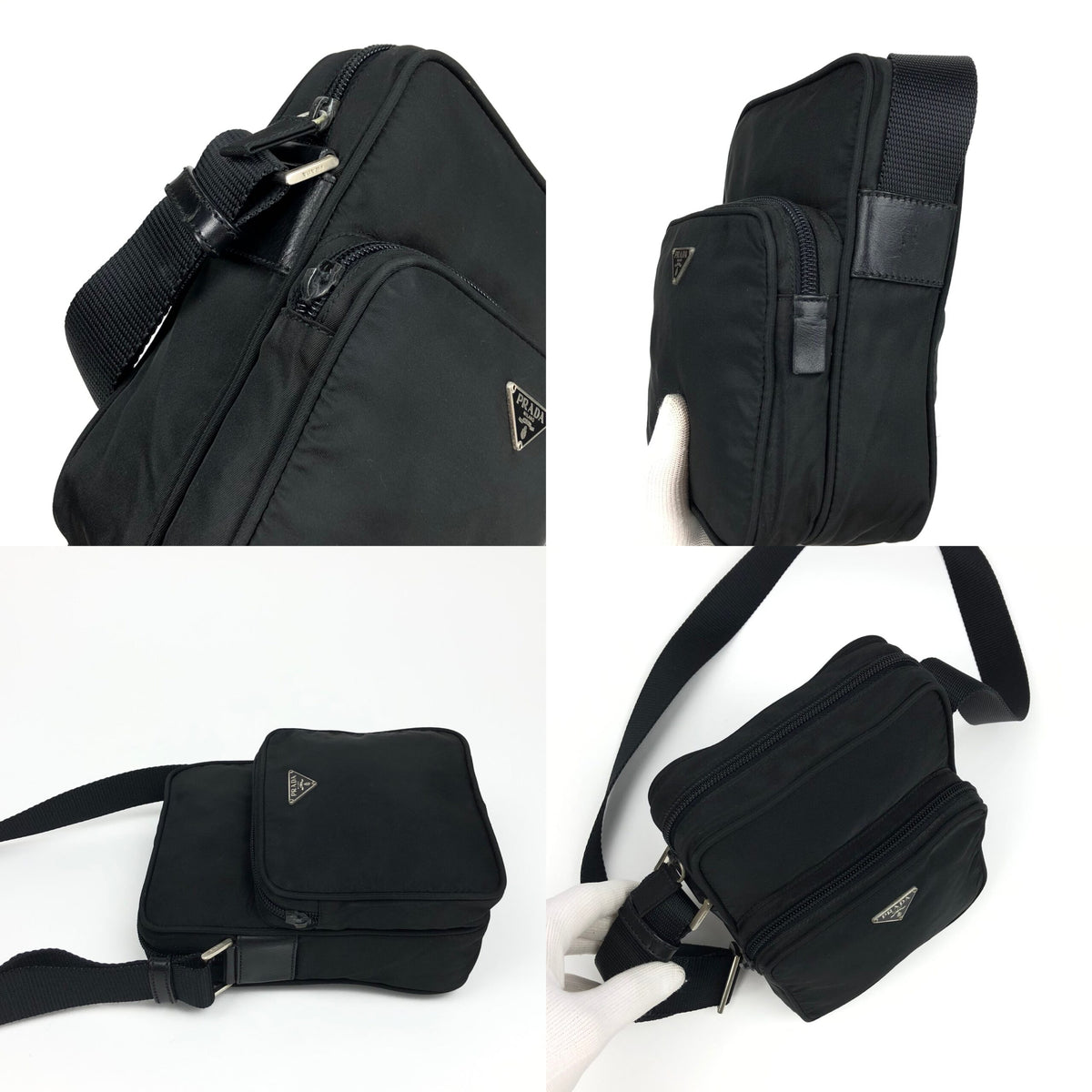 PRADA NYLON CROSSBODY BAG