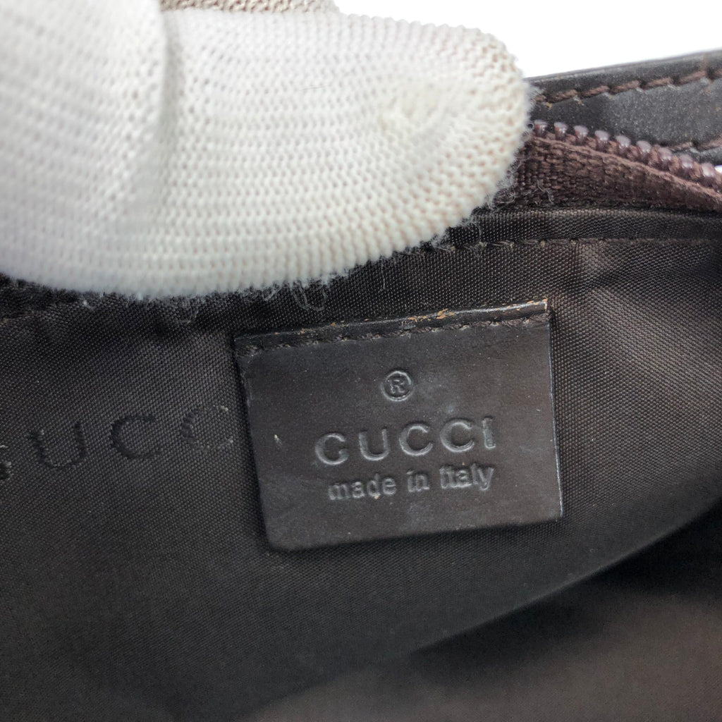 GUCCI MONOGRAM SHOULDER BAG