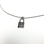 CHRISTIAN DIOR PADLOCK NECKLACE