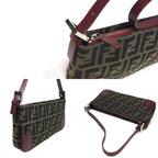 FENDI ZUCCA SHOULDER BAG