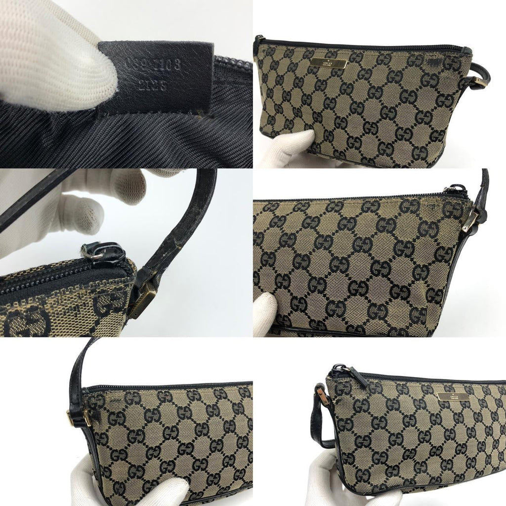 GUCCI MONOGRAM SHOULDER BAG