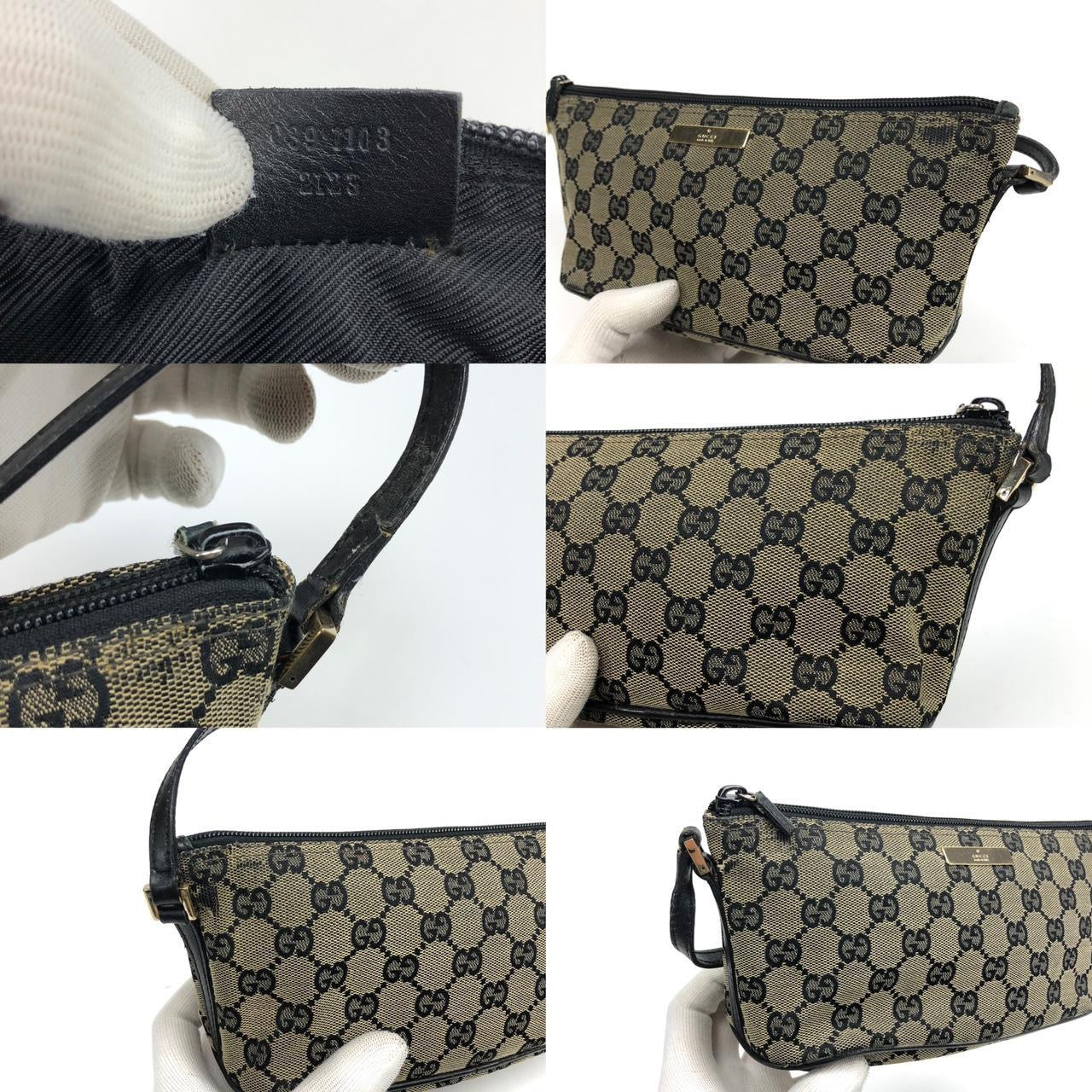 GUCCI MONOGRAM SHOULDER BAG