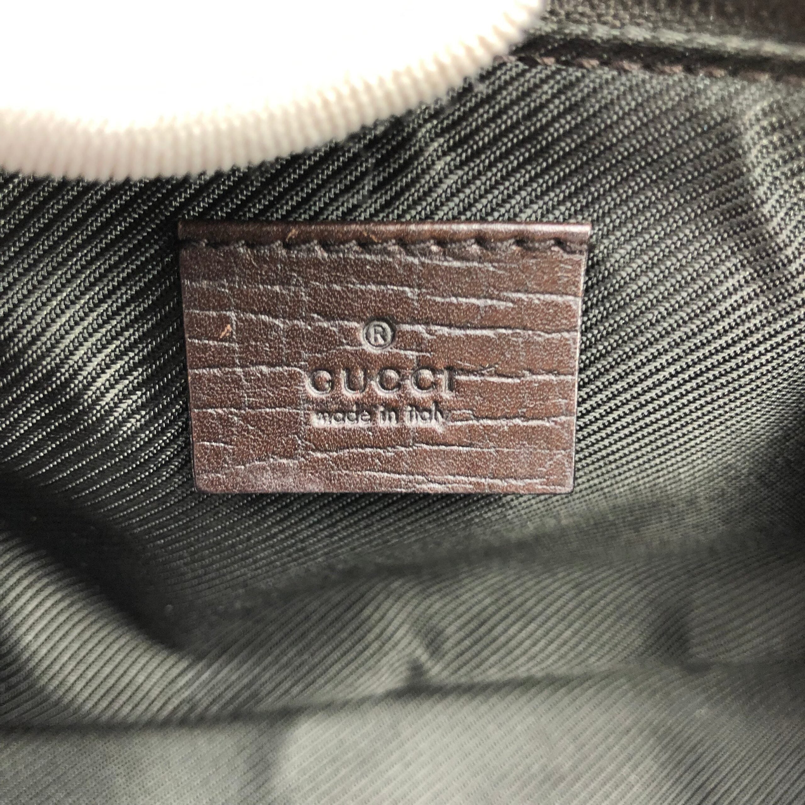 GUCCI MONOGRAM SHOULDER BAG