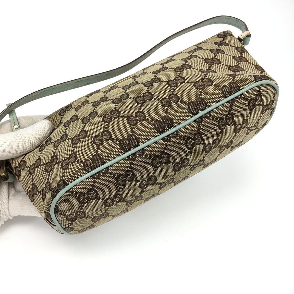 GUCCI MONOGRAM SHOULDER BAG