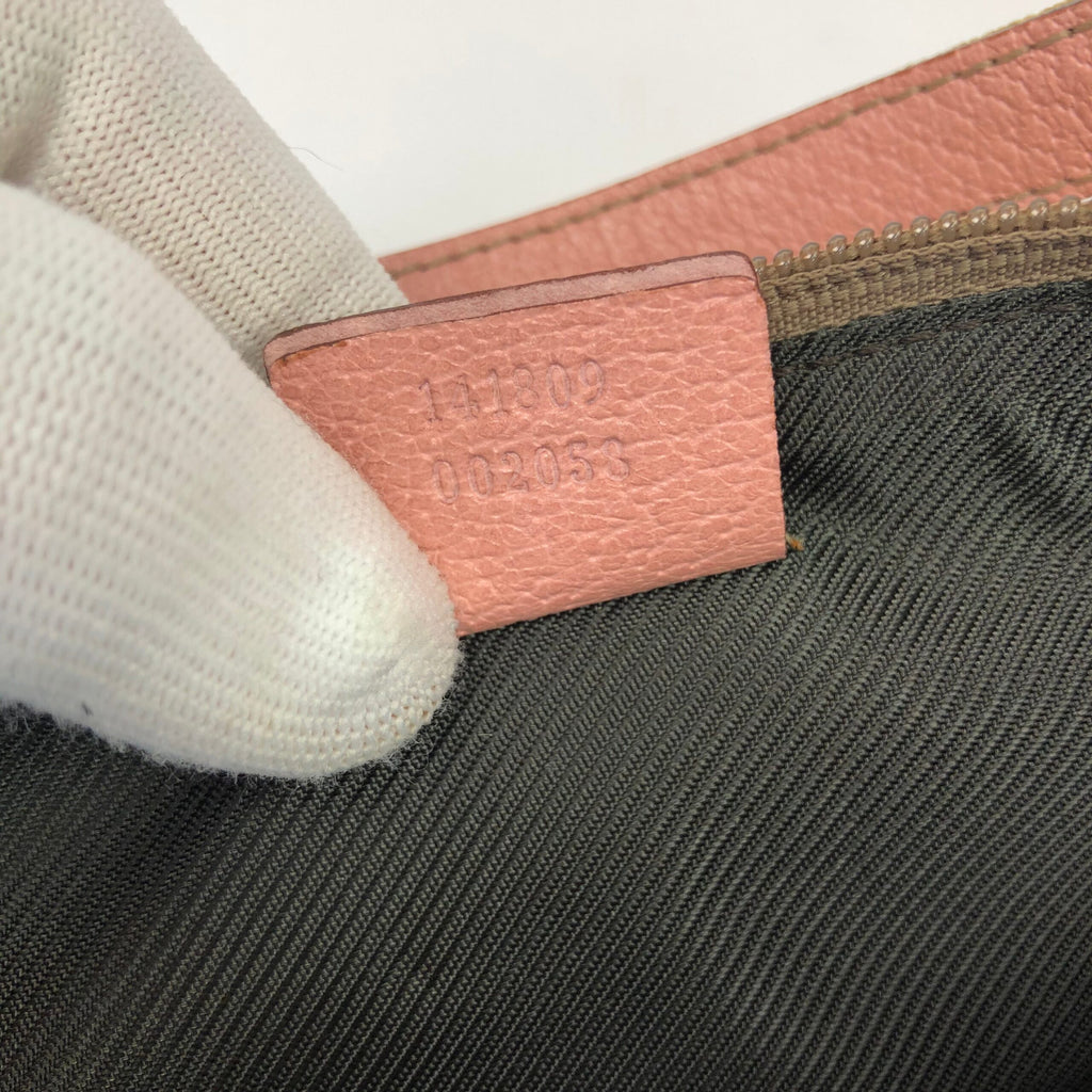 GUCCI MONOGRAM SHOULDER BAG