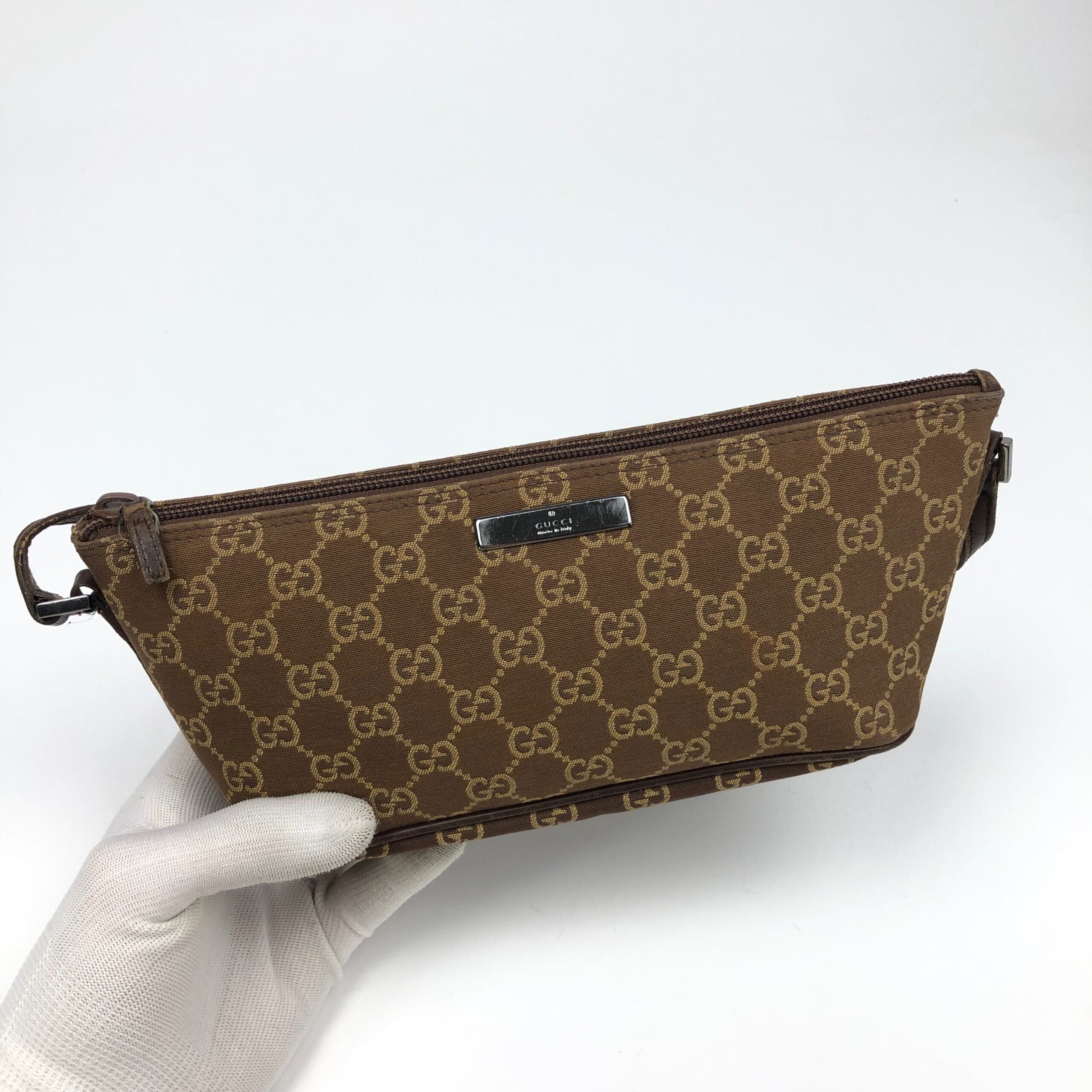 GUCCI MONOGRAM SHOULDER BAG