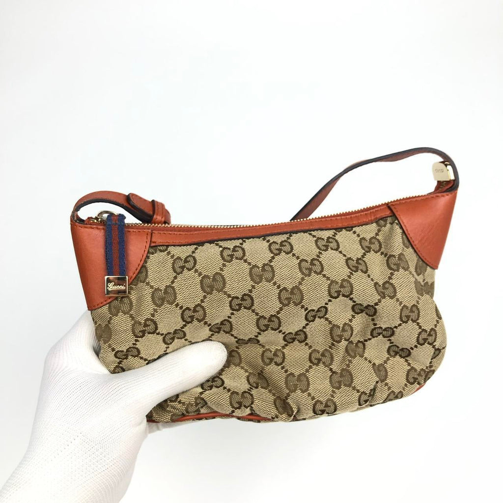 GUCCI MONOGRAM SHOULDER BAG