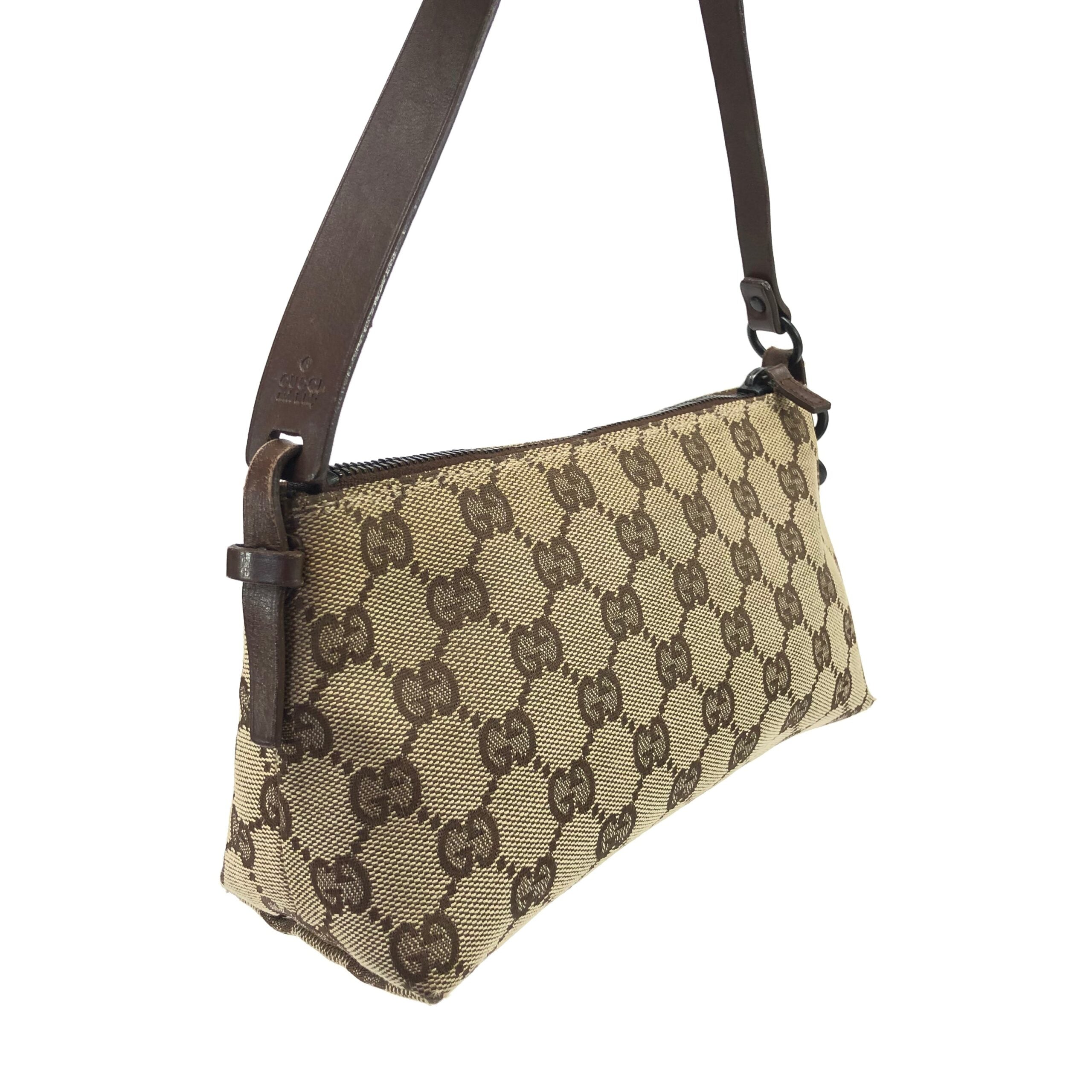 GUCCI MONOGRAM SHOULDER BAG