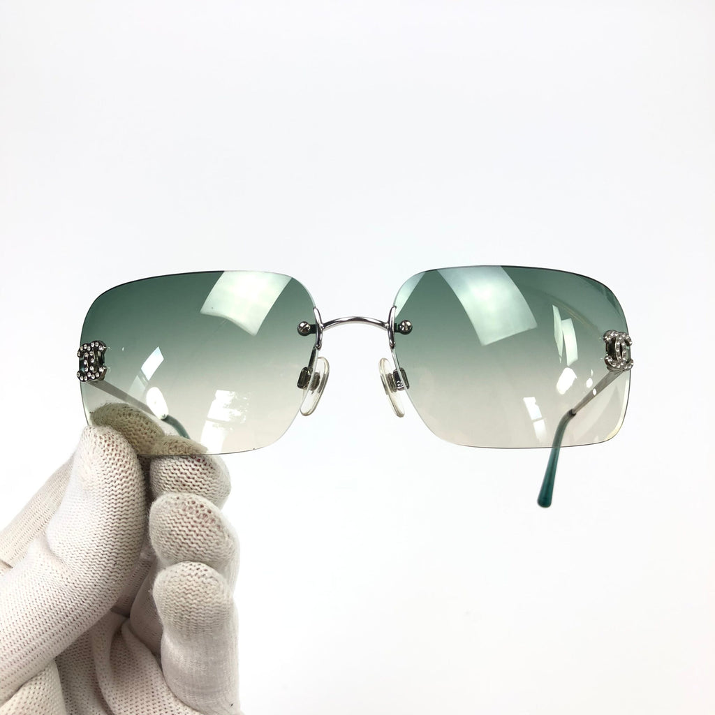 CHANEL RIMLESS SUNGLASSES