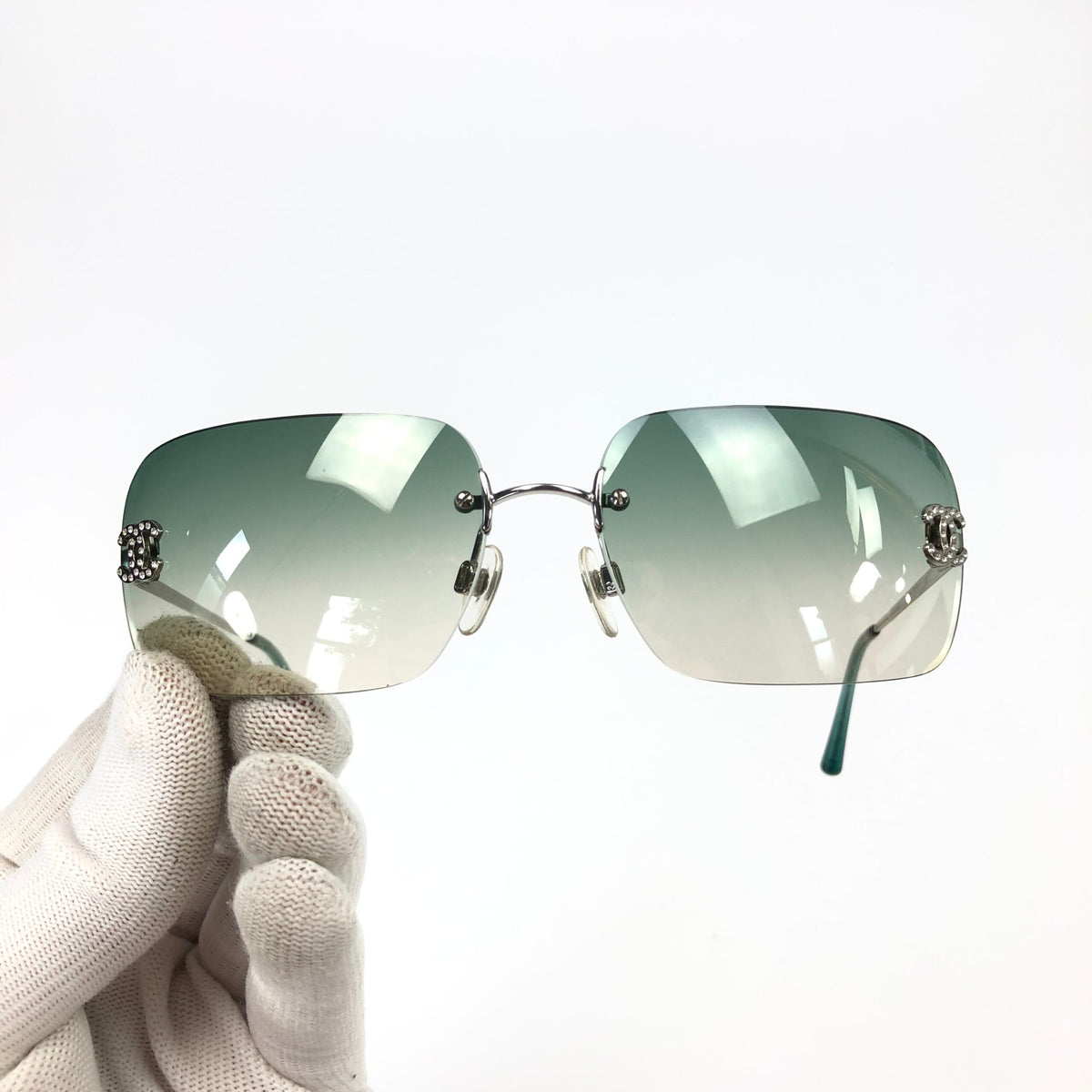 CHANEL RIMLESS SUNGLASSES