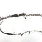 CHRISTIAN DIOR PIERCING CHOKER NECKLACE