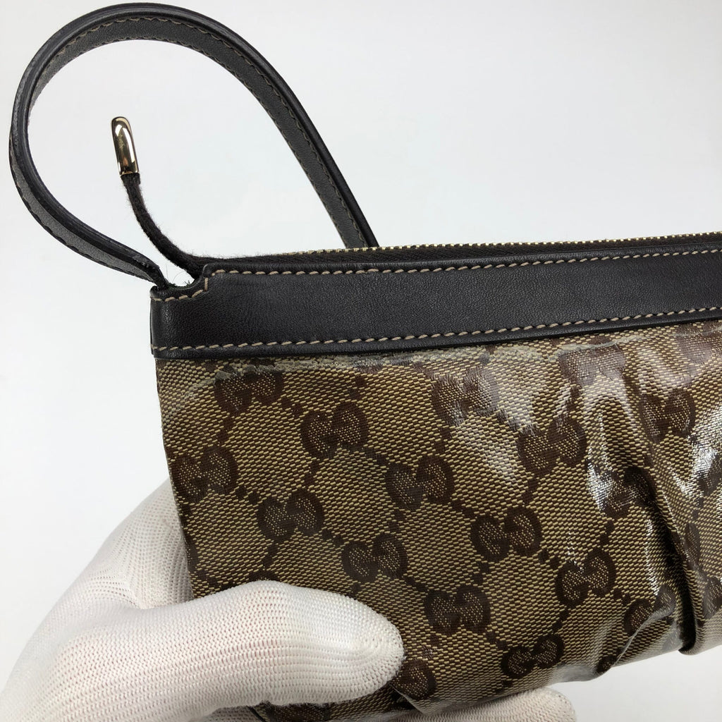 GUCCI MONOGRAM SHOULDER BAG