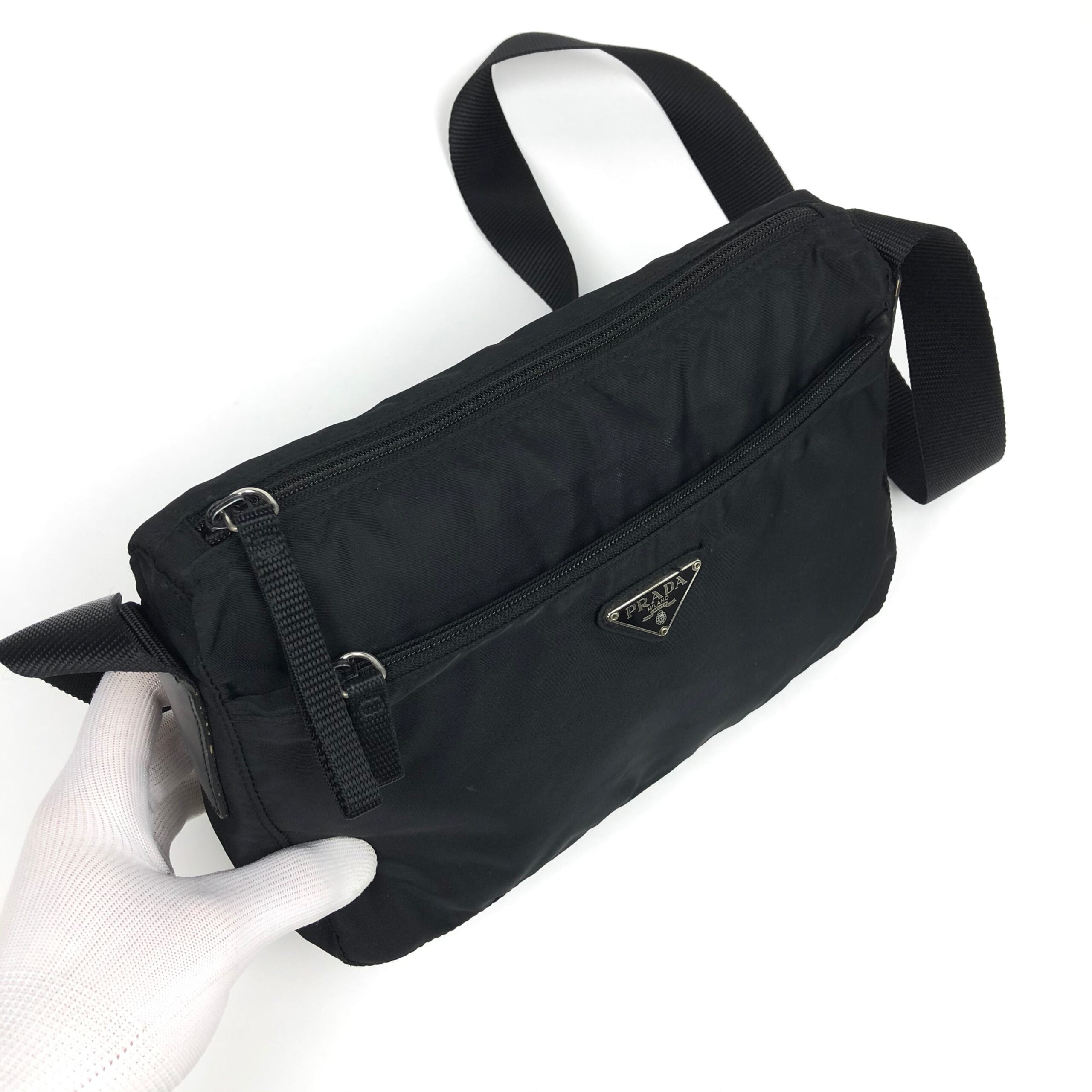 PRADA NYLON CROSSBODY BAG