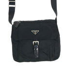 PRADA NYLON BUCKLE CROSSBODY BAG