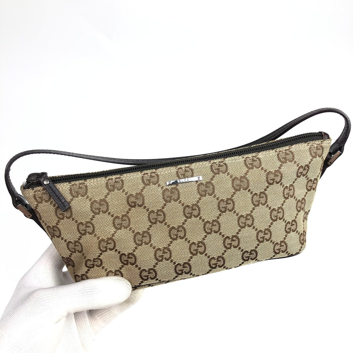 GUCCI MONOGRAM SHOULDER BAG