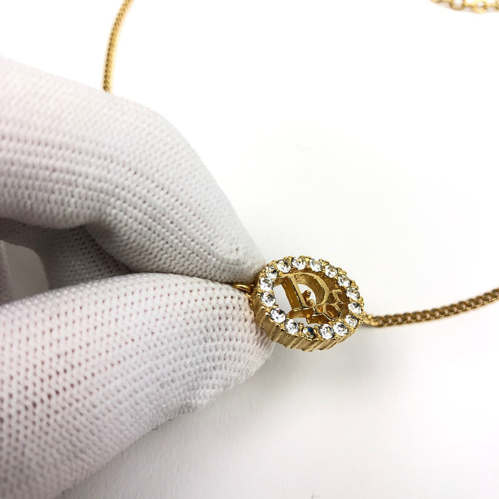 CHRISTIAN DIOR JEWELLED NECKLACE