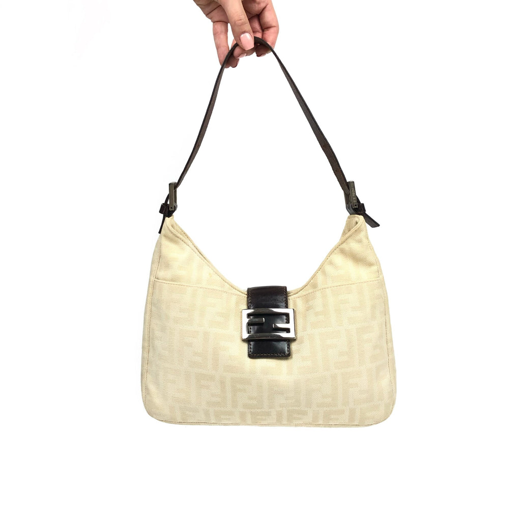 FENDI ZUCCA SHOULDER BAG