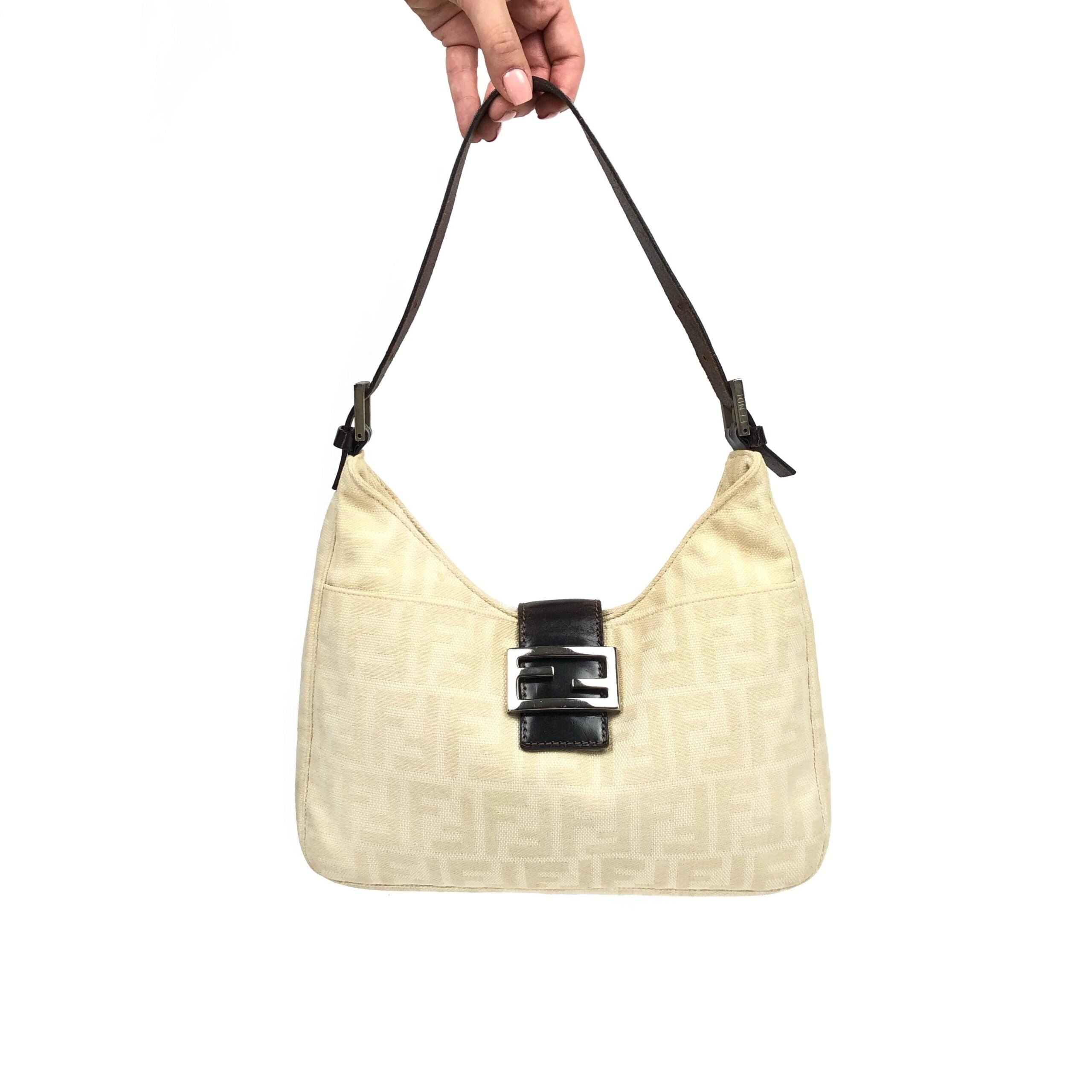 FENDI ZUCCA SHOULDER BAG