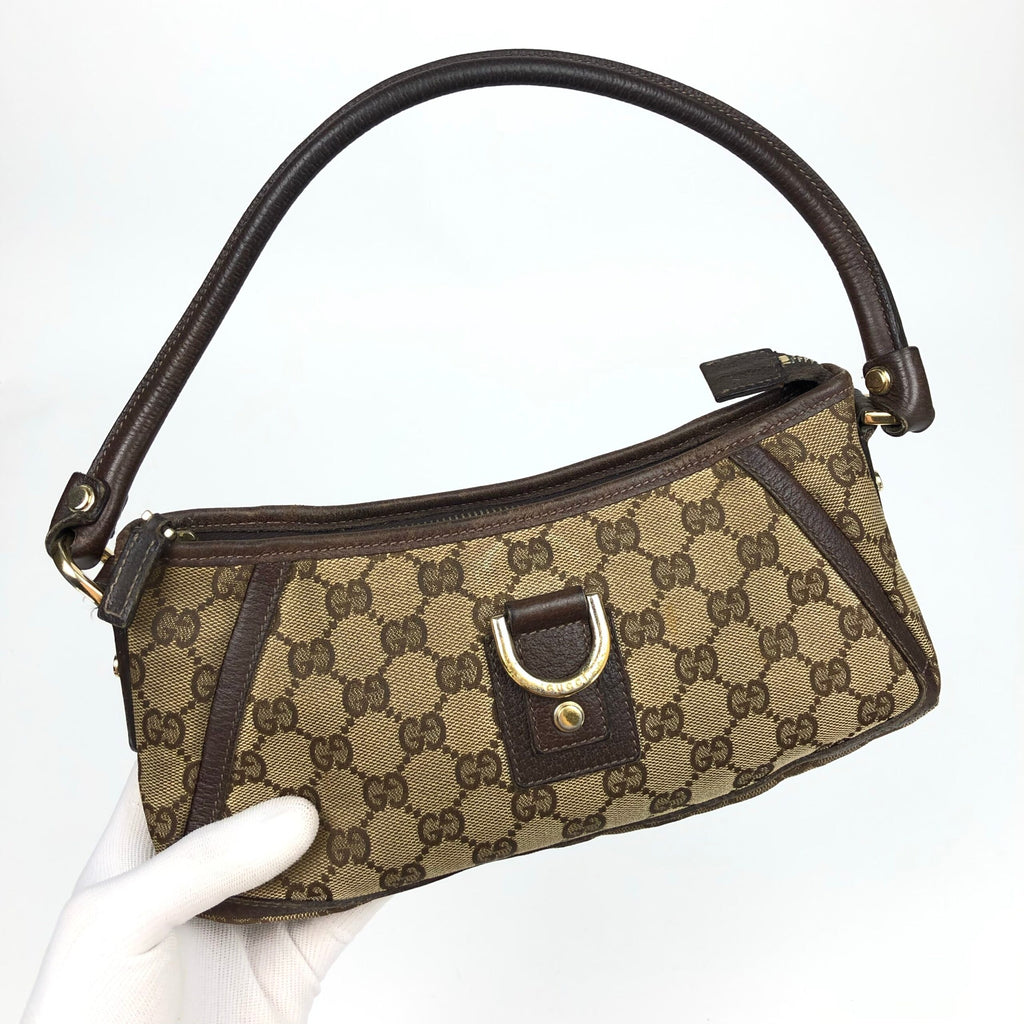 GUCCI MONOGRAM SHOULDER BAG