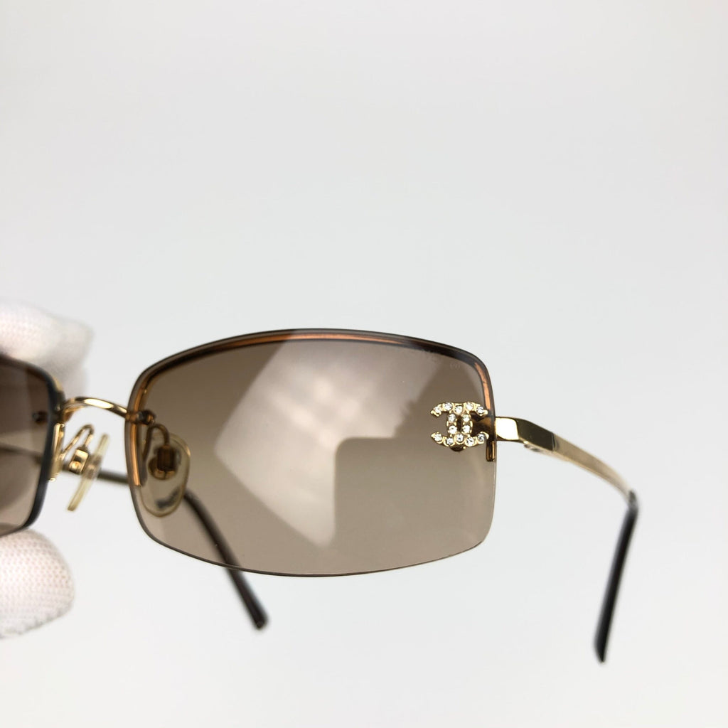 CHANEL RIMLESS SUNGLASSES