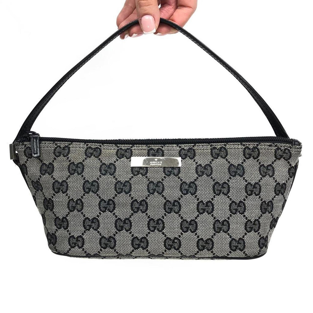 GUCCI MONOGRAM SHOULDER BAG