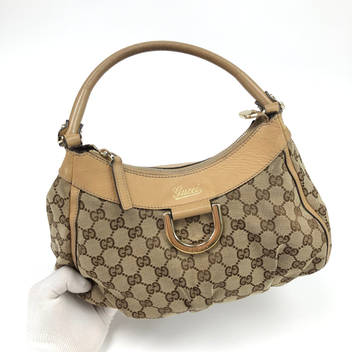 GUCCI MONOGRAM ABBEY SHOULDER BAG