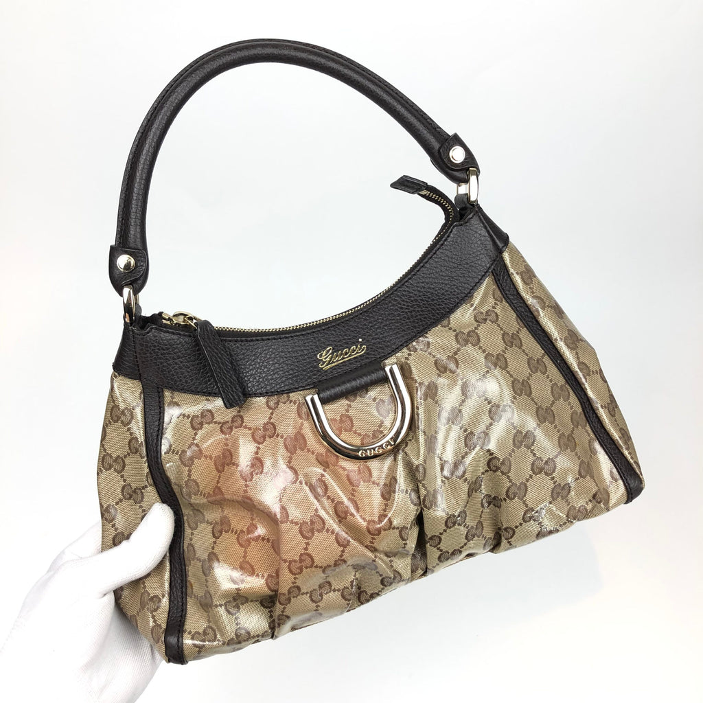 GUCCI MONOGRAM ABBEY SHOULDER BAG